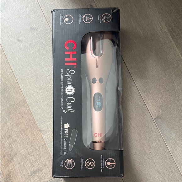 CHI Spin N Curl Rose Gold Hair Curler